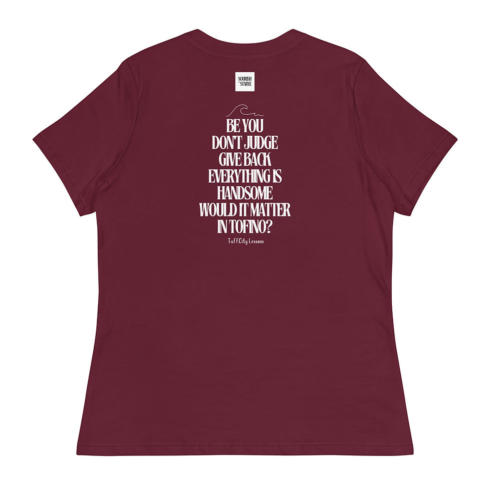 Thumbnail: Wave Lessons - women's relaxed tee