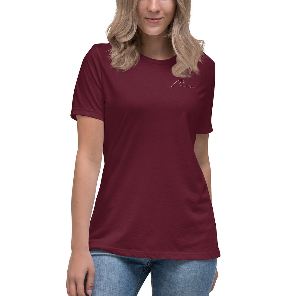 Thumbnail: Wave Lessons - women's relaxed tee