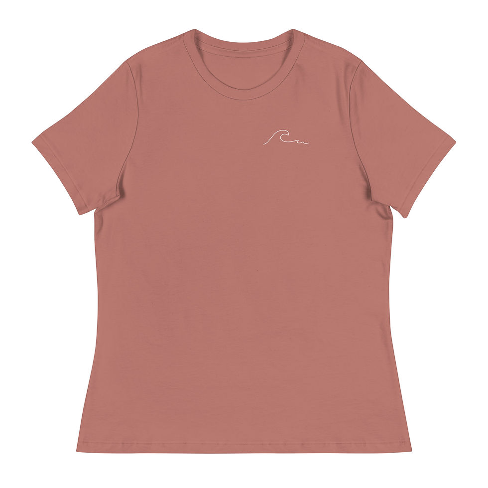 Thumbnail: Wave Lessons - women's relaxed tee