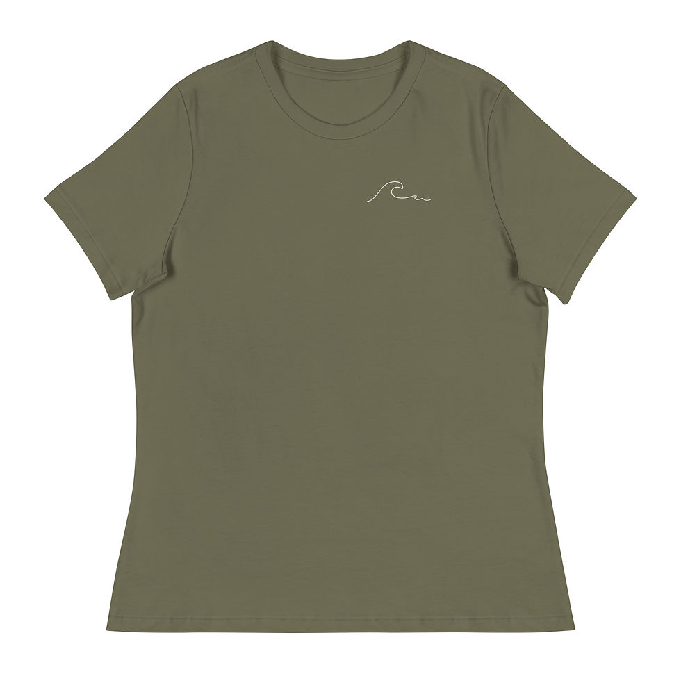 Thumbnail: Wave Lessons - women's relaxed tee