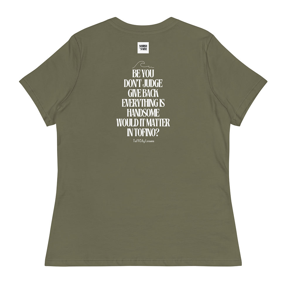 Thumbnail: Wave Lessons - women's relaxed tee