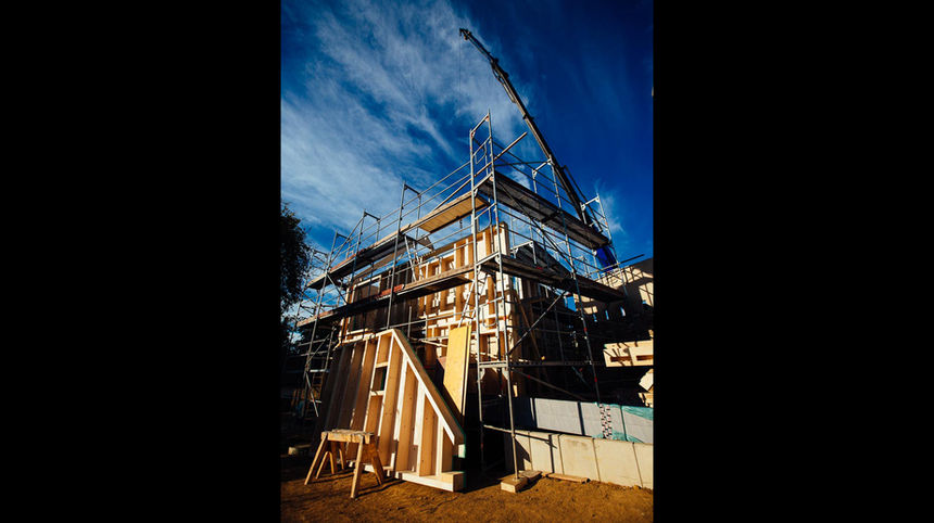 Passivhaus - Splitlevel - Holzhaus