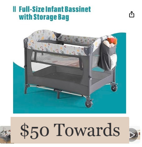 Thumbnail: Bedside Bassinet or Crib