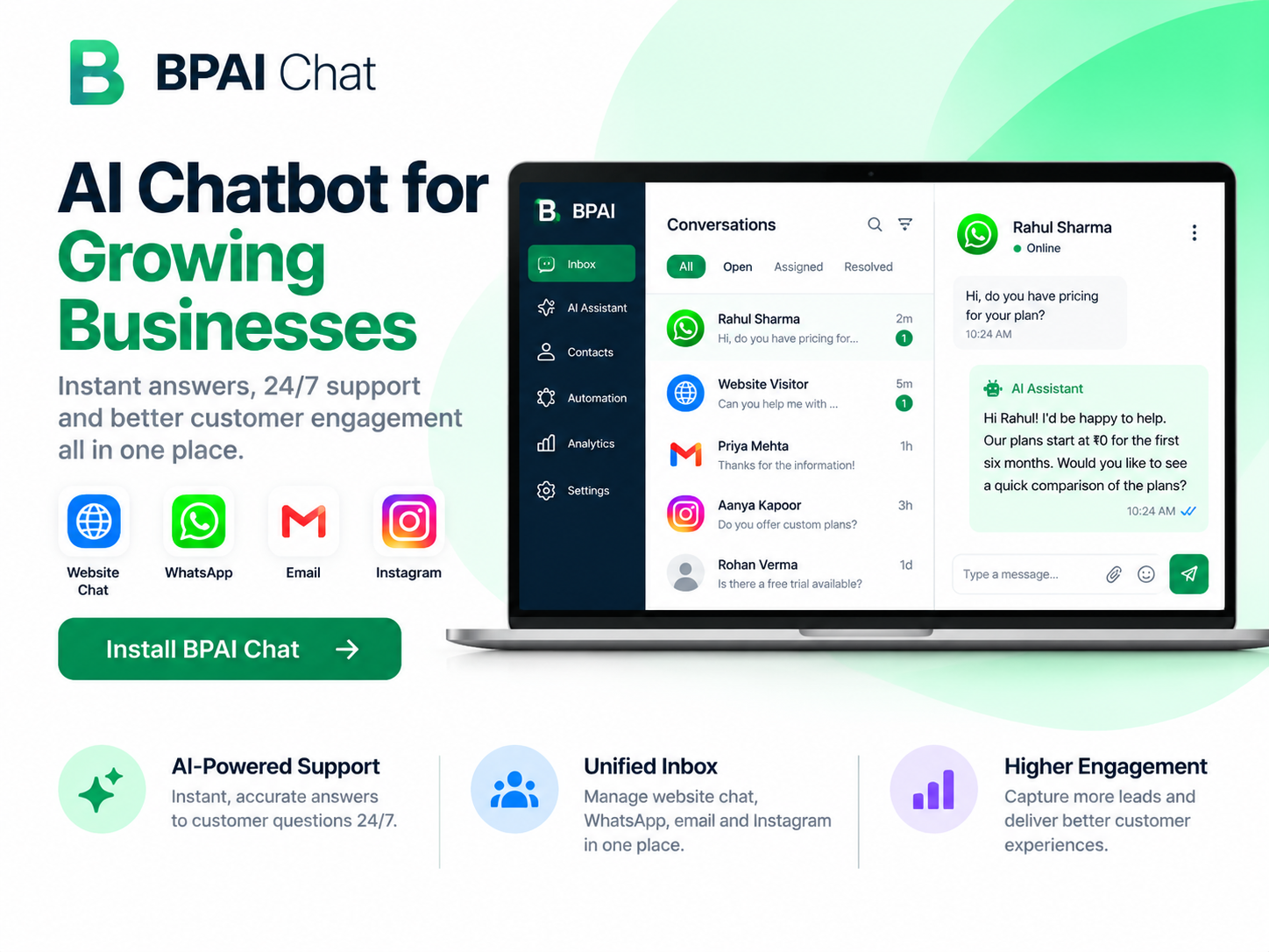 BPAI Chat screenshot 2
