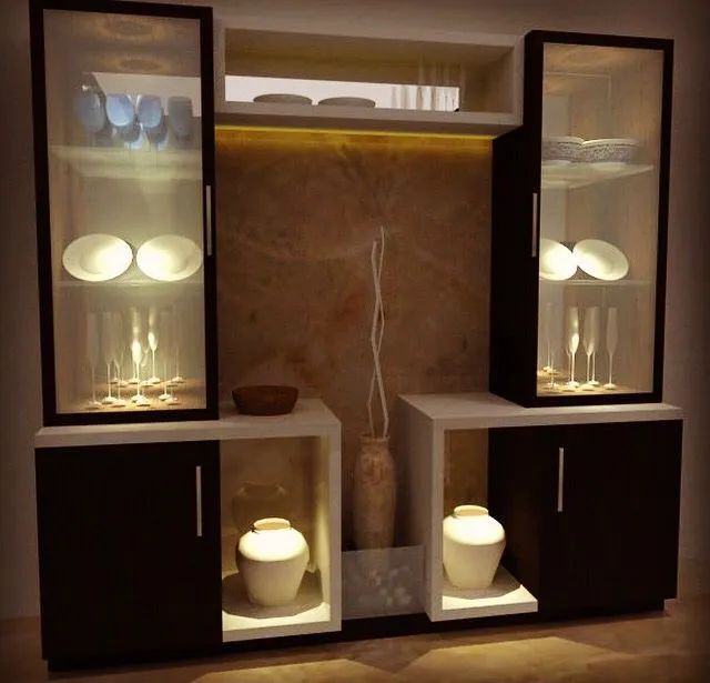 TV crockery unit