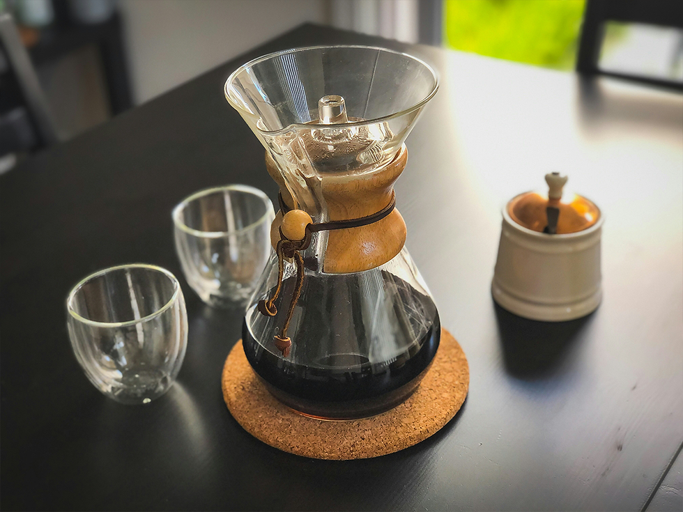 Pour-Over Coffee Maker Cleaning