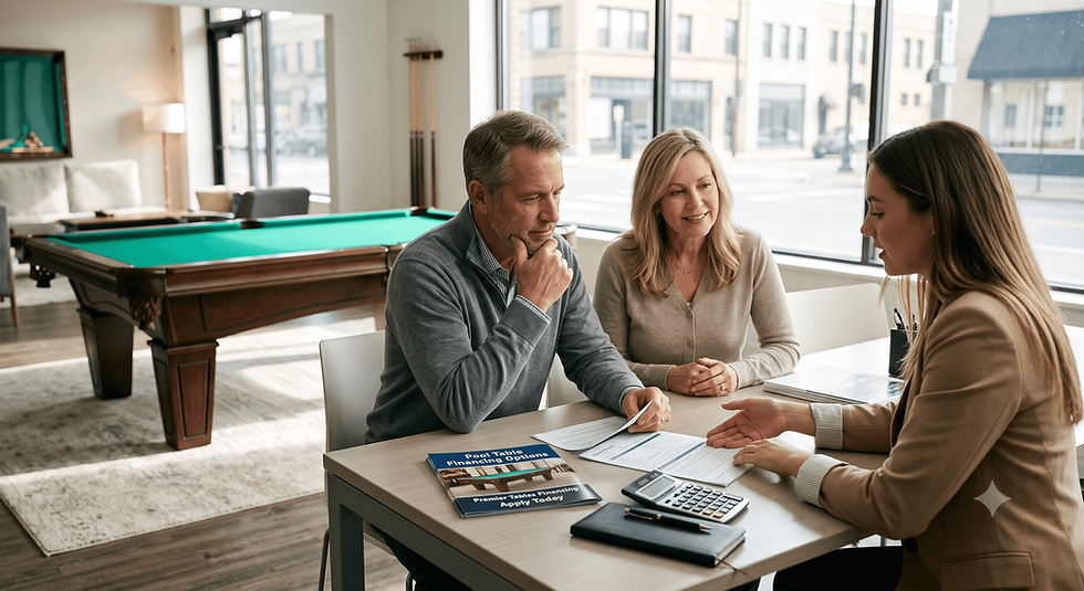 Pool Table Financing