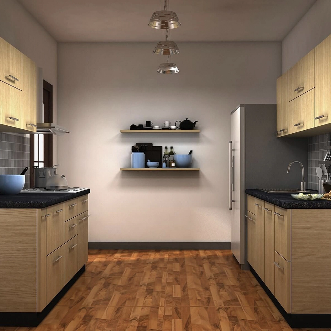 Bangalores Best Parallel kitchen Designs