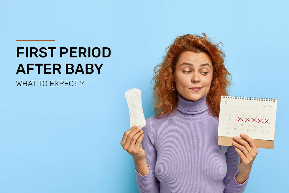 First period after delivery