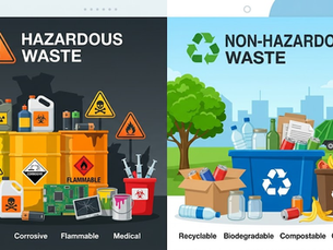 Hazardous vs. Non-Hazardous Waste