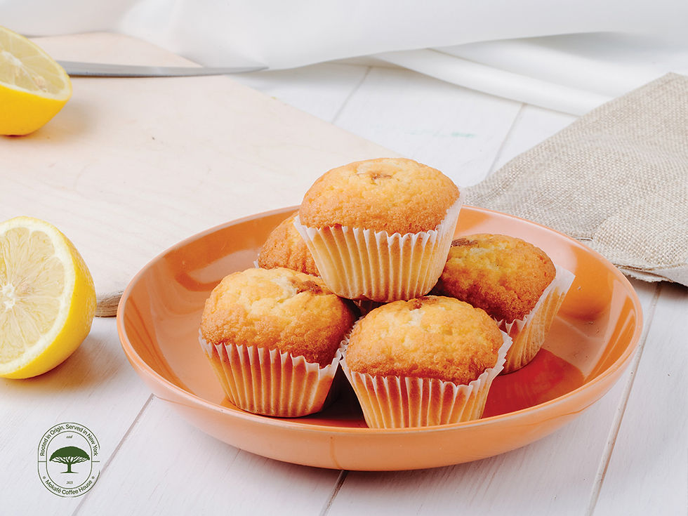 Lemon Poppy Seed Muffin - #9 Coffee and pastries
