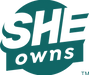 SHEowns certification mark logo