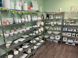 Our bisque shelves