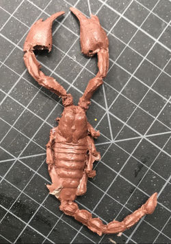Cast scorpion