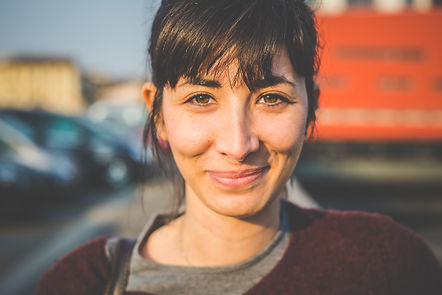 Portrait of a Smiling Woman