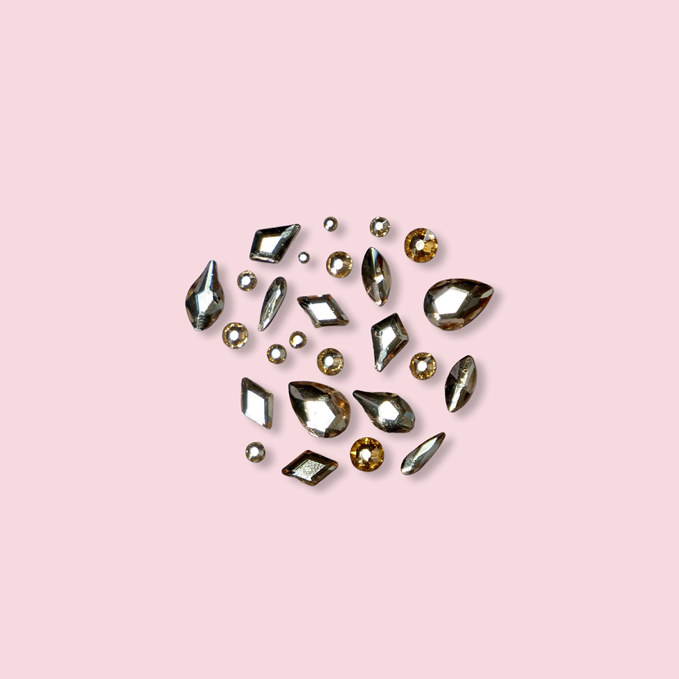 Thumbnail: Bling it Box - Light Sapphire / Light Peach