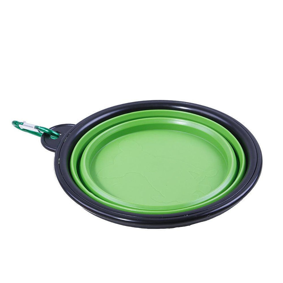Thumbnail: 3-In-1 Dog Traction Rope And Folding Bowl Set