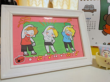 久しぶりのアクリル塗り!