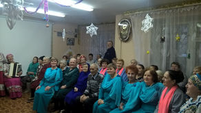 Новый год в Доме ветеранов 