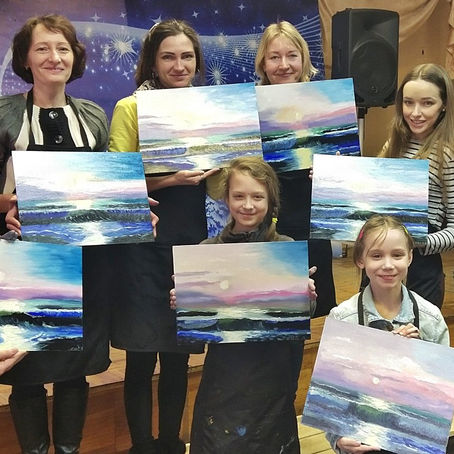 Мастер-класс по живописи