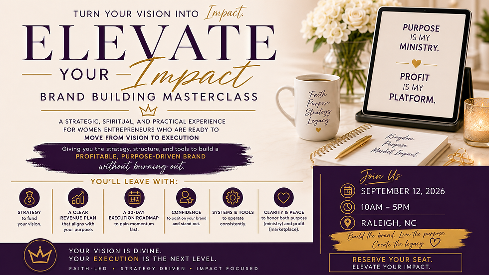 Elevate Your Impact: Brand Building Masterclass