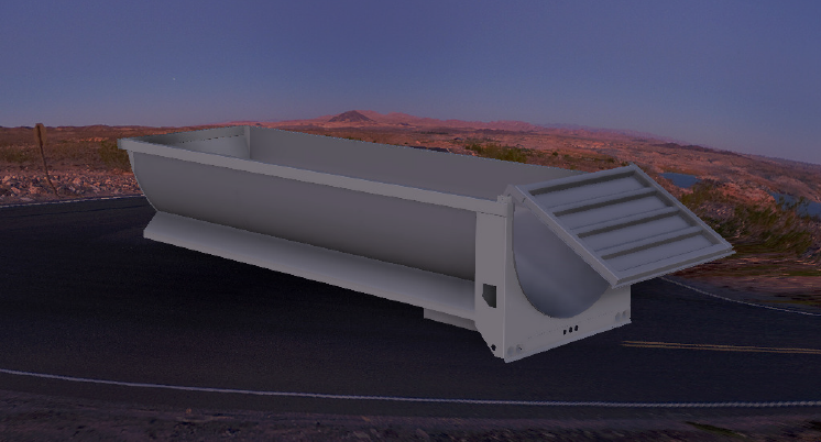 HBTL-24'-6" Trailer Mount (44" Rad.)