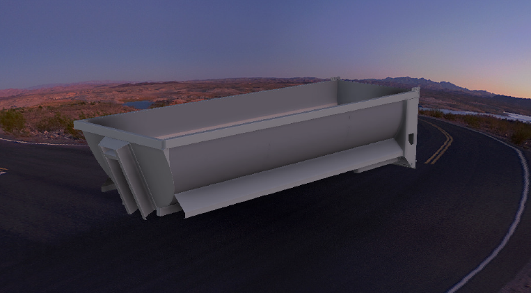 HBTL-24'-6" Trailer Mount (44" Rad.)