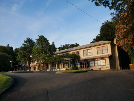 陸軍士官学校　生徒集会場が解体されます。