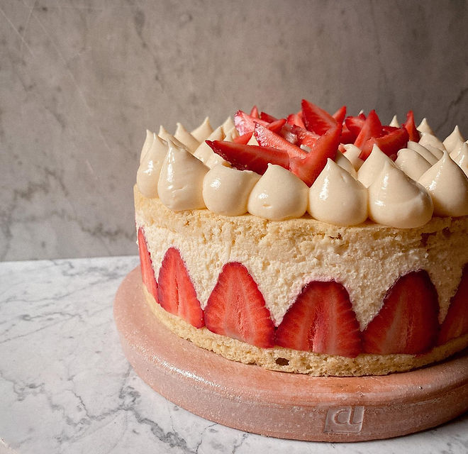 Gluténmentes Fraisier / Francia Epertorta