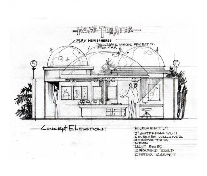 Trade Show Elevation Sketch