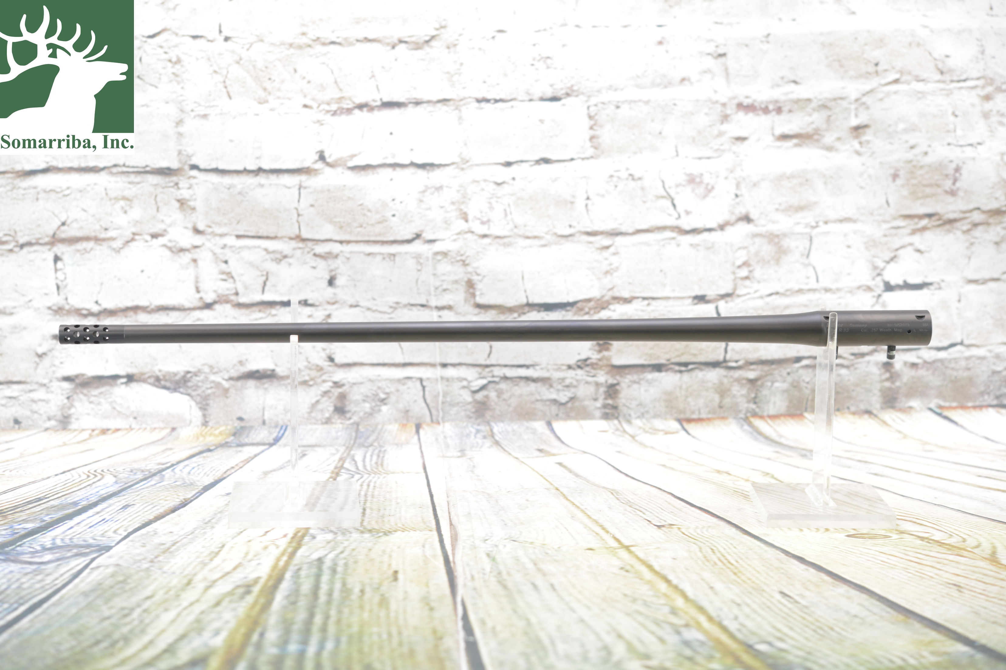 BLASER BARREL R93 STANDARD .257 WBY MAG  THREADED W/ RADIAL MUZZLE BRAKE