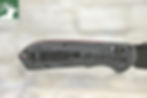Thumbnail: BENCHMADE KNIFE   560BK-1 FREEK AXIS DROP POINT GRAY AND BLACK G10 SCALE RED G10