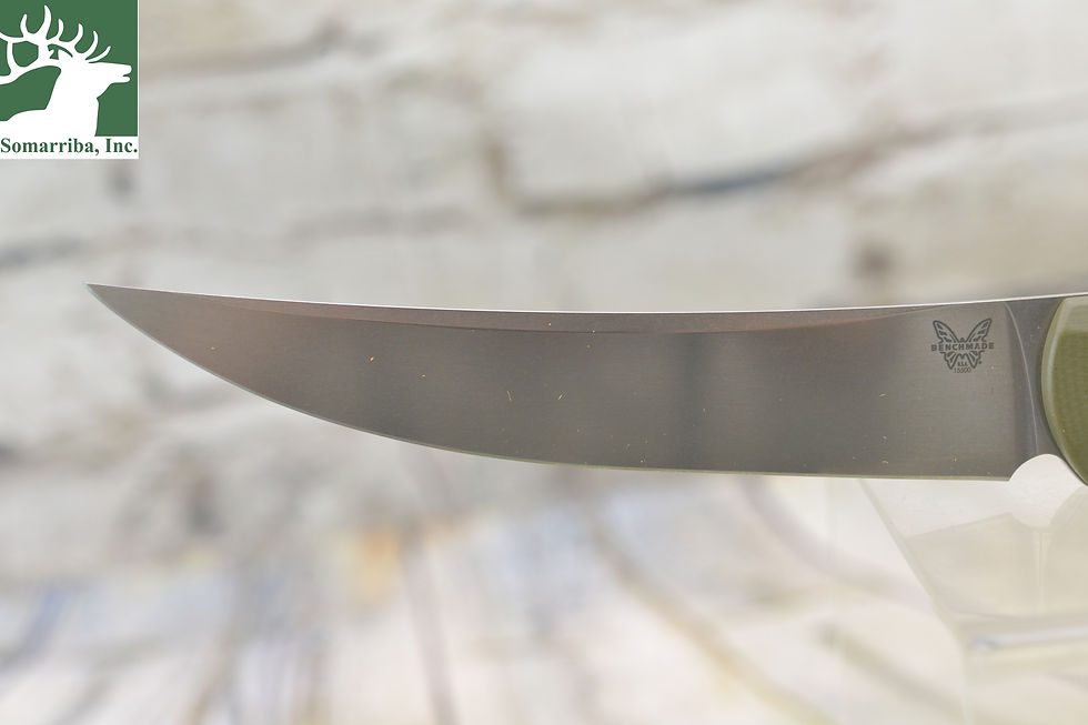 Thumbnail: BENCHMADE KNIVES 15500-3 MEATCRAFTER  6.08" CPM-S45VN TRAILING POINT BLADE