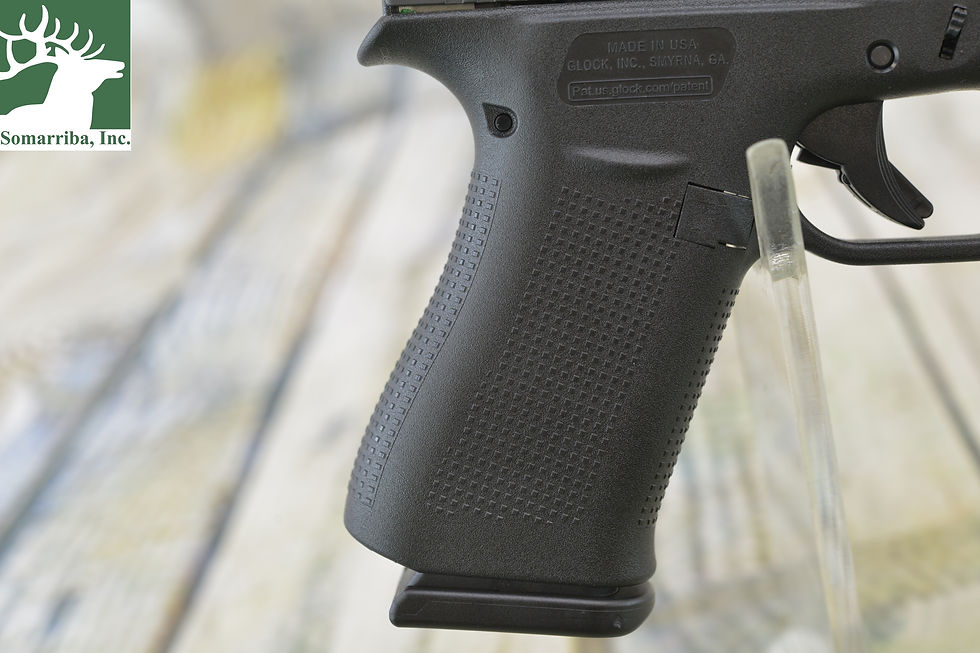 Thumbnail: Glock UX4350201FR G43X Sub-Compact Frame 9mm Luger 10+1 3.41" Black GMB Barrel,