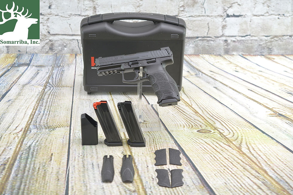 Thumbnail: HK PISTOL VP9 81000284 9MM 4"BBL (3) 17 ROUND MAGAZINES AND NIGHT SIGHTS