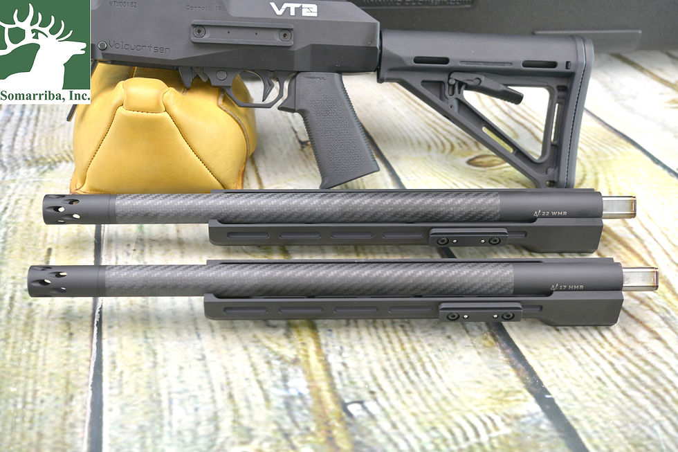Thumbnail: VOLQUARTSEN CUSTOM RIFLE VFVT2-B VT2 TAKEDOWN COMBO .17 HMR & 22 WMR 16.5" BBL