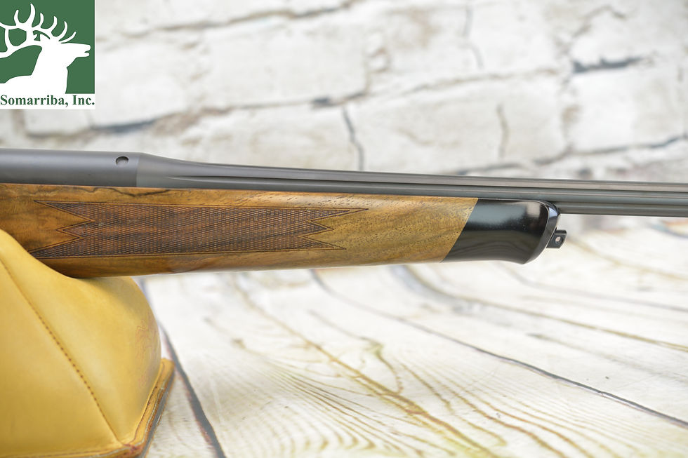 Thumbnail: BLASER R8 ATTACHE RIGHTHAND 6.5 PRC, 23"  FLUTED BBL, GOLD TITANIUM NITRIDED