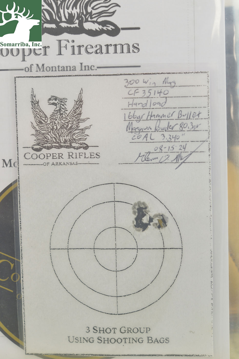 Thumbnail: COOPER FIREARMS RIFLE, M52 JACKSON HUNTER, .300 WIN MAG, 24" OCTAGONAL BBL
