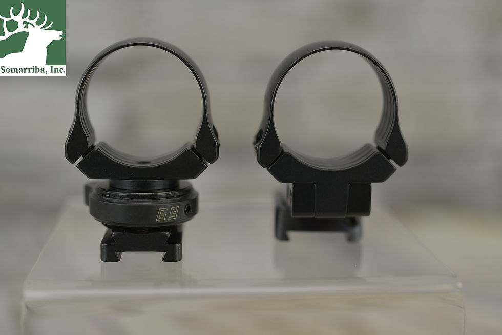 Thumbnail: RECKNAGEL 93018-3153 SWING MOUNT G9-PLUS-SMALL Ø-30MM 18.5MM HIGH - SAKO