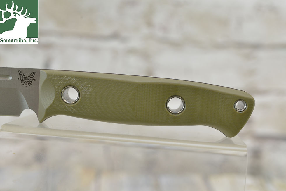 Thumbnail: BENCHMADE KNIFE 163-1 SIBERT, BUSHCRAFTER, 4.38" CPM-S30V STAINLESS STEEL DROP-P