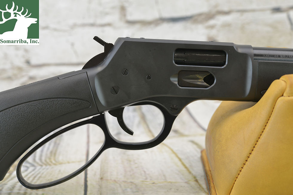 Thumbnail: HENRY RIFLE H012X BIG BOY X 44 MAG, 17.4" BBL, 1 : 20" TWIST, THREADED 5/8x24",
