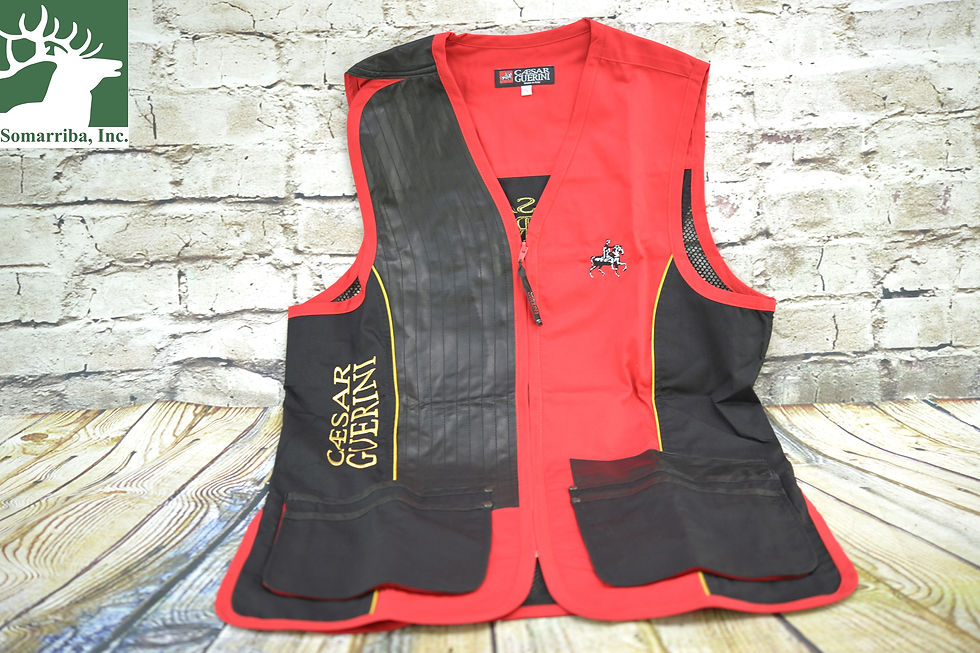 Thumbnail: CAESAR GUERINI R&B SHOOTING VEST XL NOTE: SIZE IS ITALIAN XL- AMERICAN MEDIUM