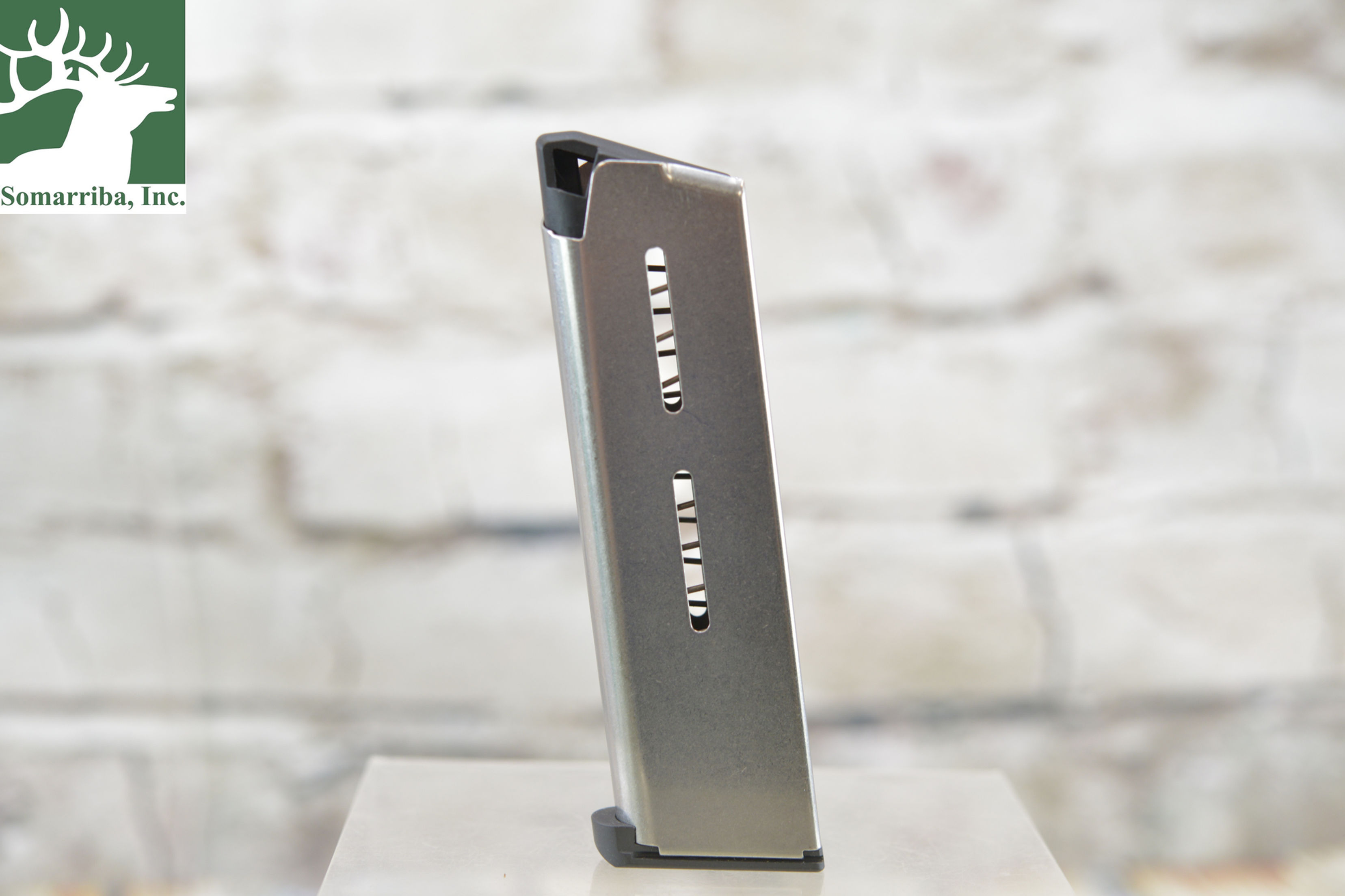 Wilson Combat 47CHV 1911 Stainless Detachable with Lo-Profile Steel Floor Plate