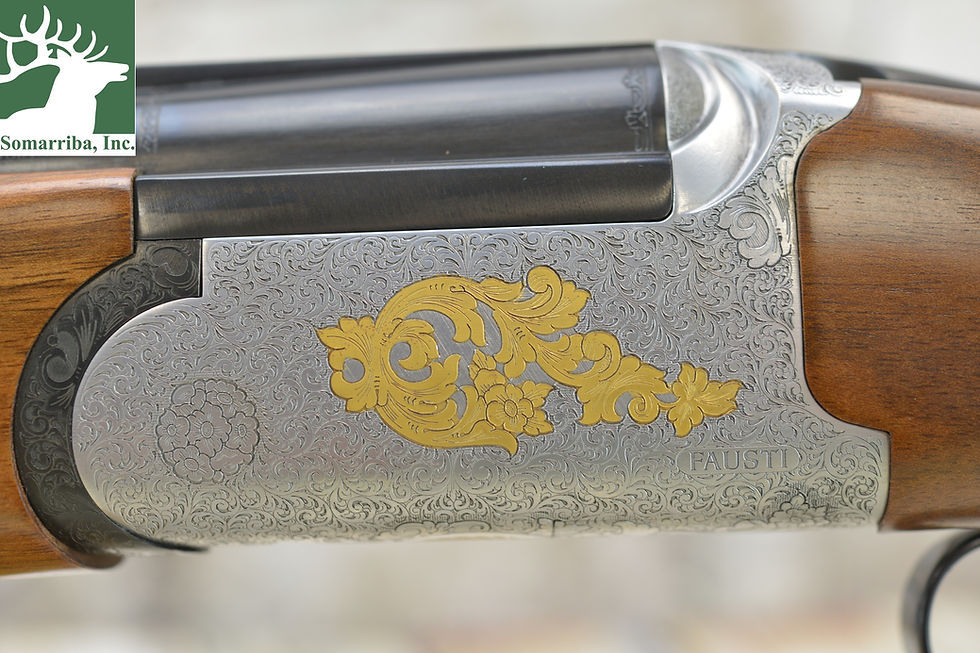 Thumbnail: FAUSTI SHOTGUN 48102 APHRODITE O/U 12GA 28"BBL COIN FINISH, 13.58" LOP