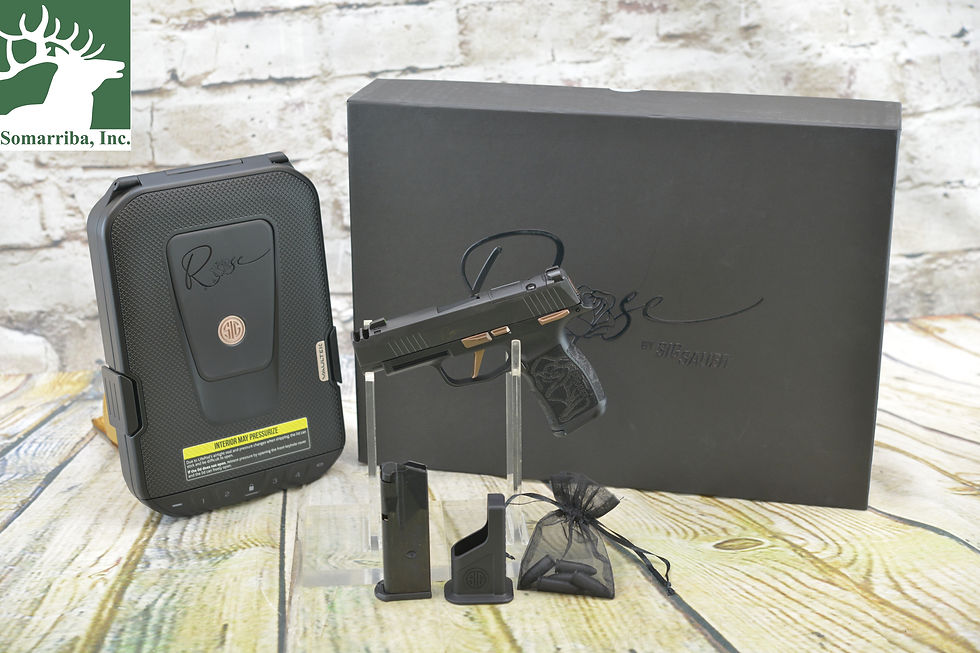 Thumbnail: Sig Sauer Pistol 365XL-9-ROSE-MS P365XL Rose 9mm Luger 12+1 3.10" Black