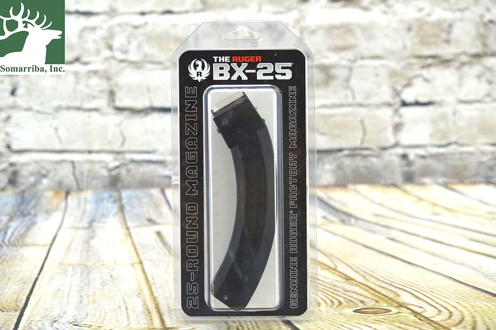 Thumbnail: RUGER MAGAZINE 90361 BX-25 10/22 22 LR 25RDS POLYMER BLK
