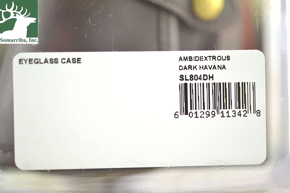 Thumbnail: GALCO LEATHER EYEGLASS CASE SL804DH AMBIDEXTROUS DARK HAVANA