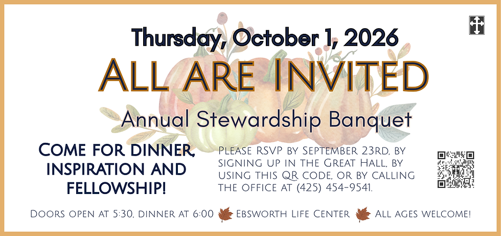Stewardship Dinner