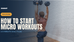 How to Start Micro Workouts: A 5-Minute Daily Plan