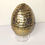 Thumbnail: Medium Gold Glitter Dragon Egg